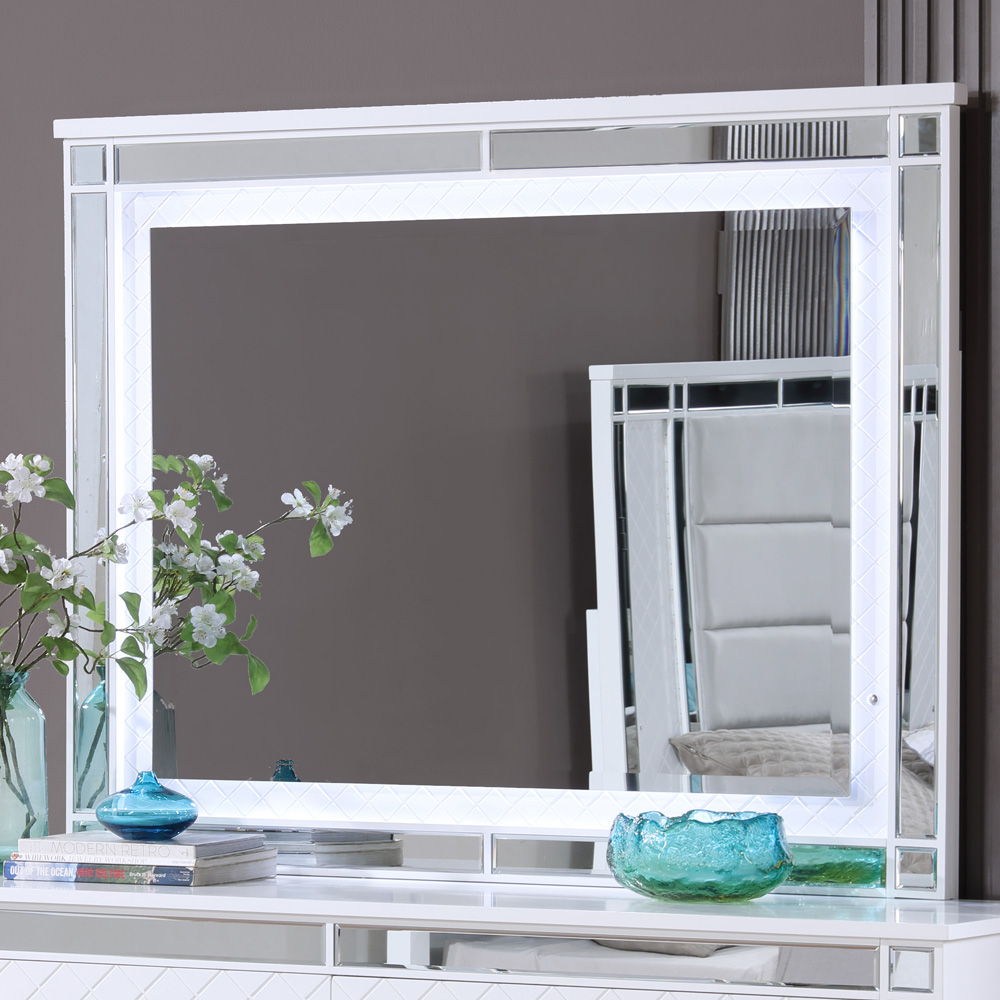 Livorno - Mirror - Silver Champagne
