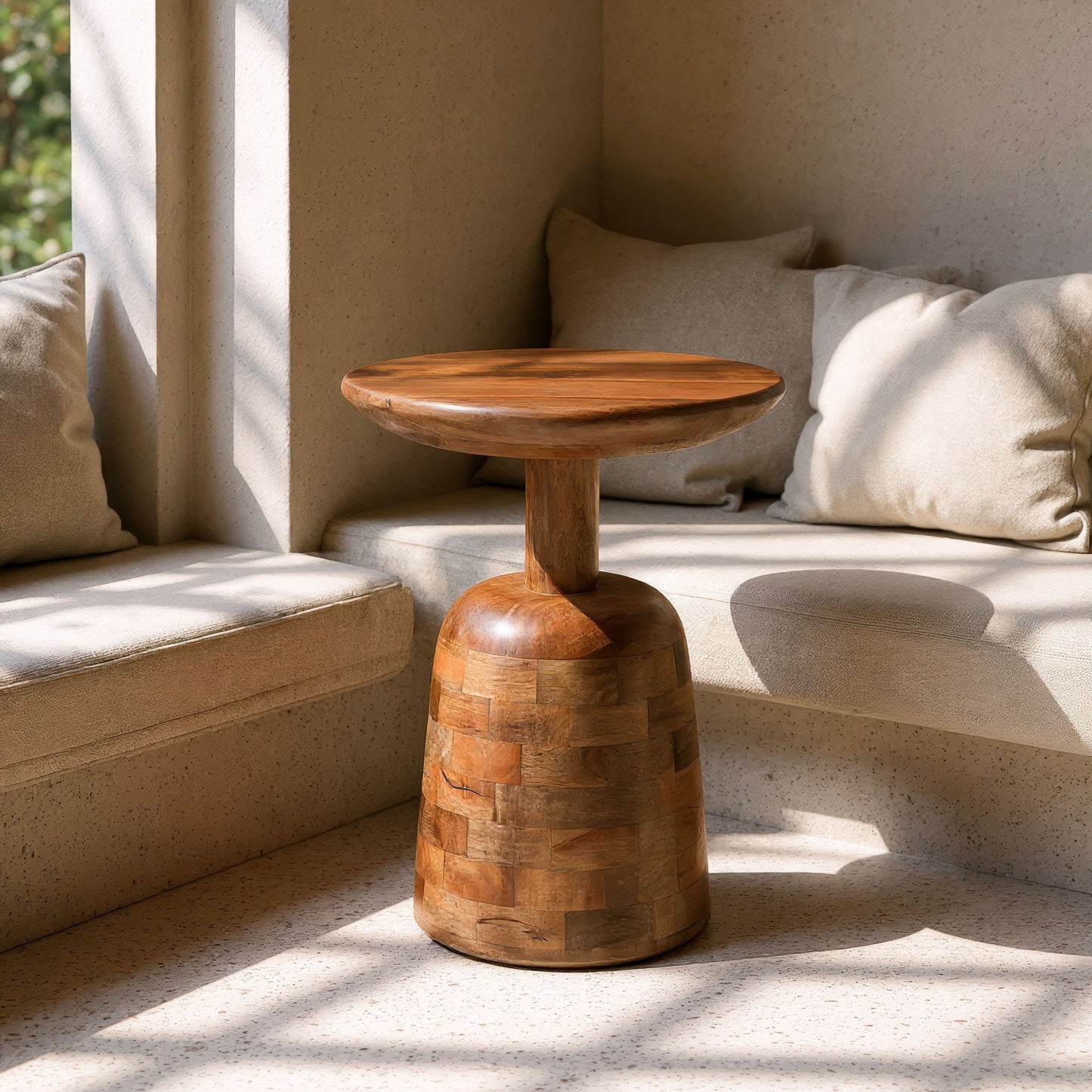 Kelk - Side Table - Walnut