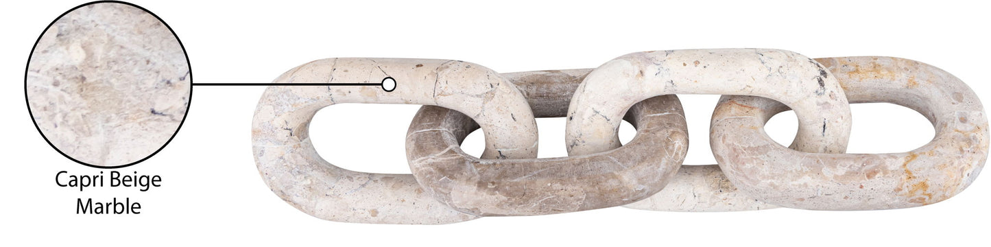 Lynx - Marble Decorative Chain Links