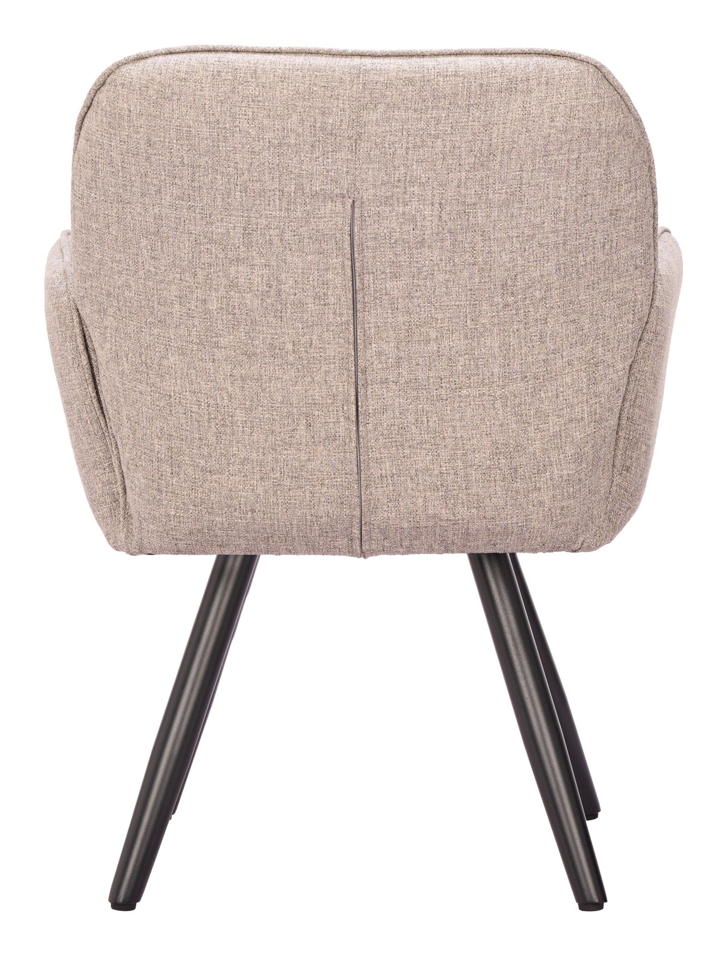 Sieve - Swivel Dining Chair (Set of 2) - Beige / Black