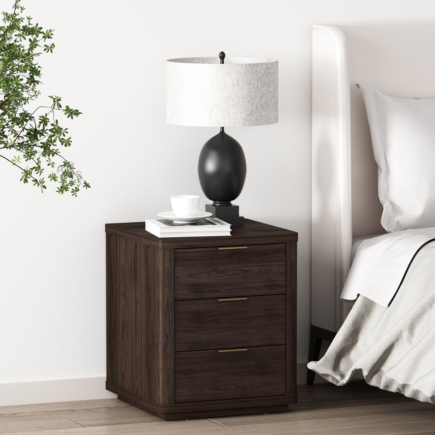 Manhattan Evelyn - 3-Drawer Nightstand