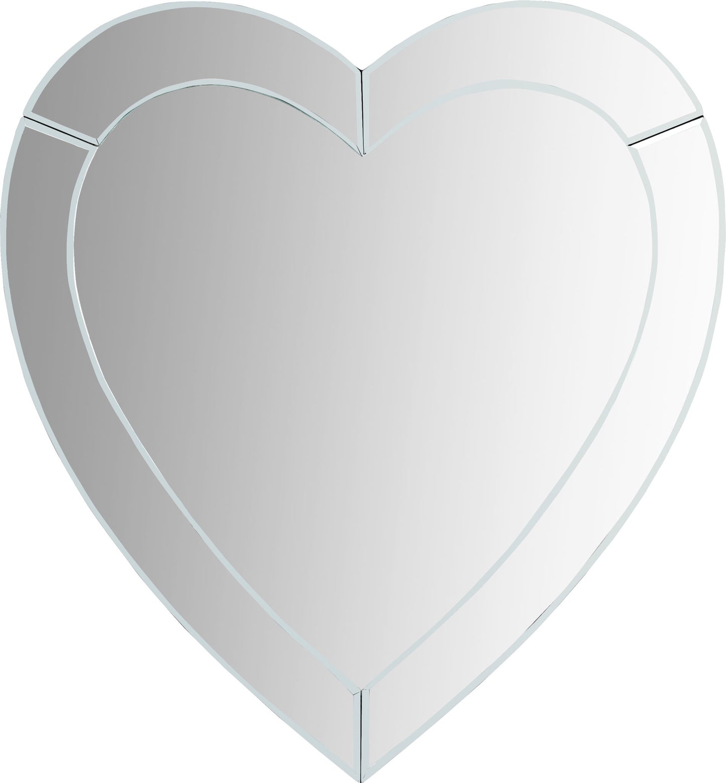 Heart - Mirror - Pearl Silver