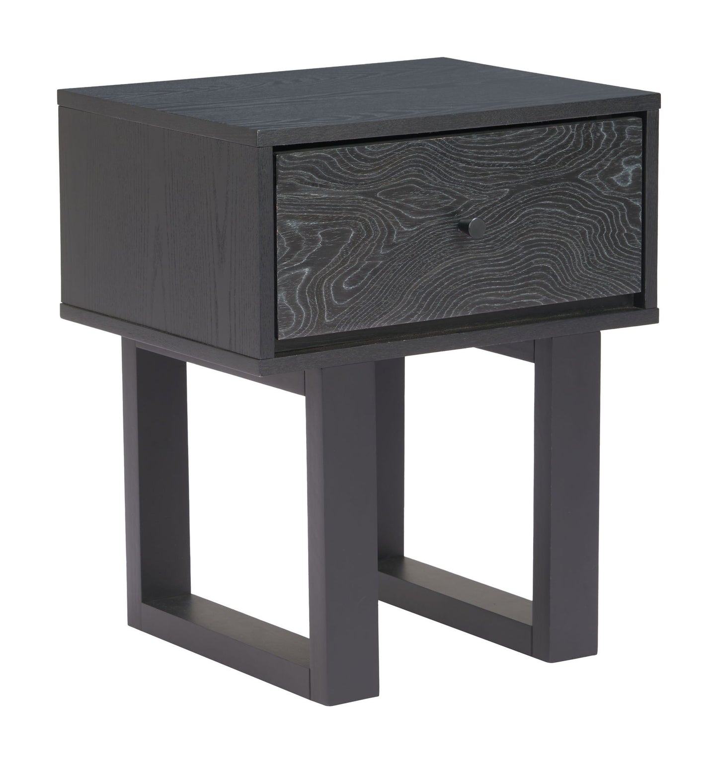 Gus - Nightstand - Black