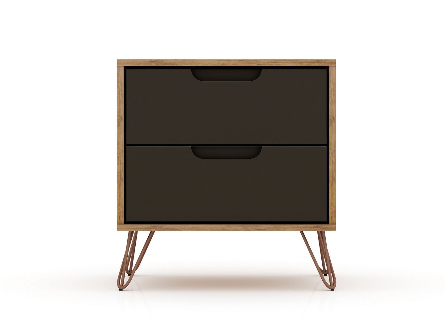 Manhattan Rockefeller - 2-Drawer Nightstand