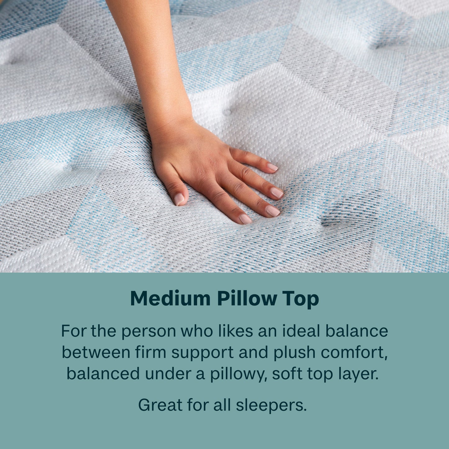 Peaceful Morning - 14.25" Medium Pillow Top Mattress