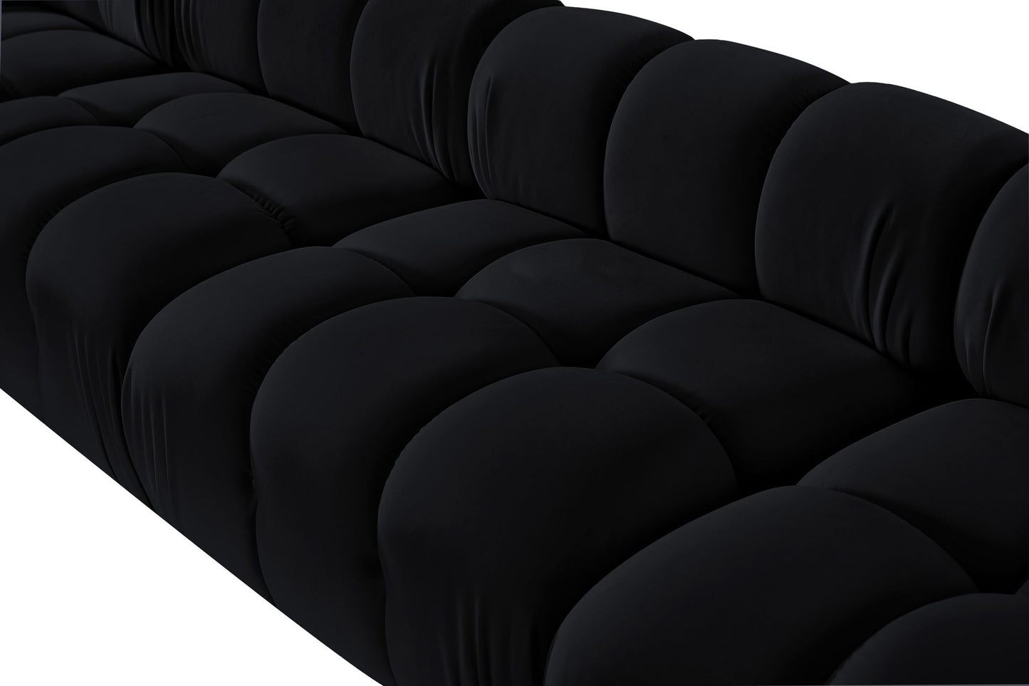 Orin - Velvet 5 Piece Modular Sectional