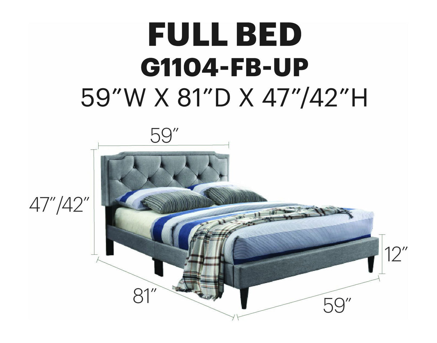Glory Furniture - Deb - Bed