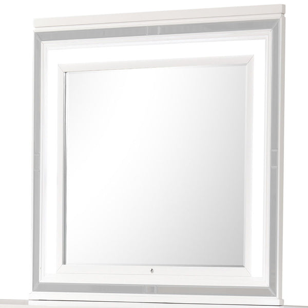 Genoa - Mirror - Sparkling White