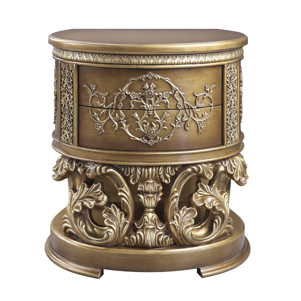 Constantine - Nightstand - Brown & Gold