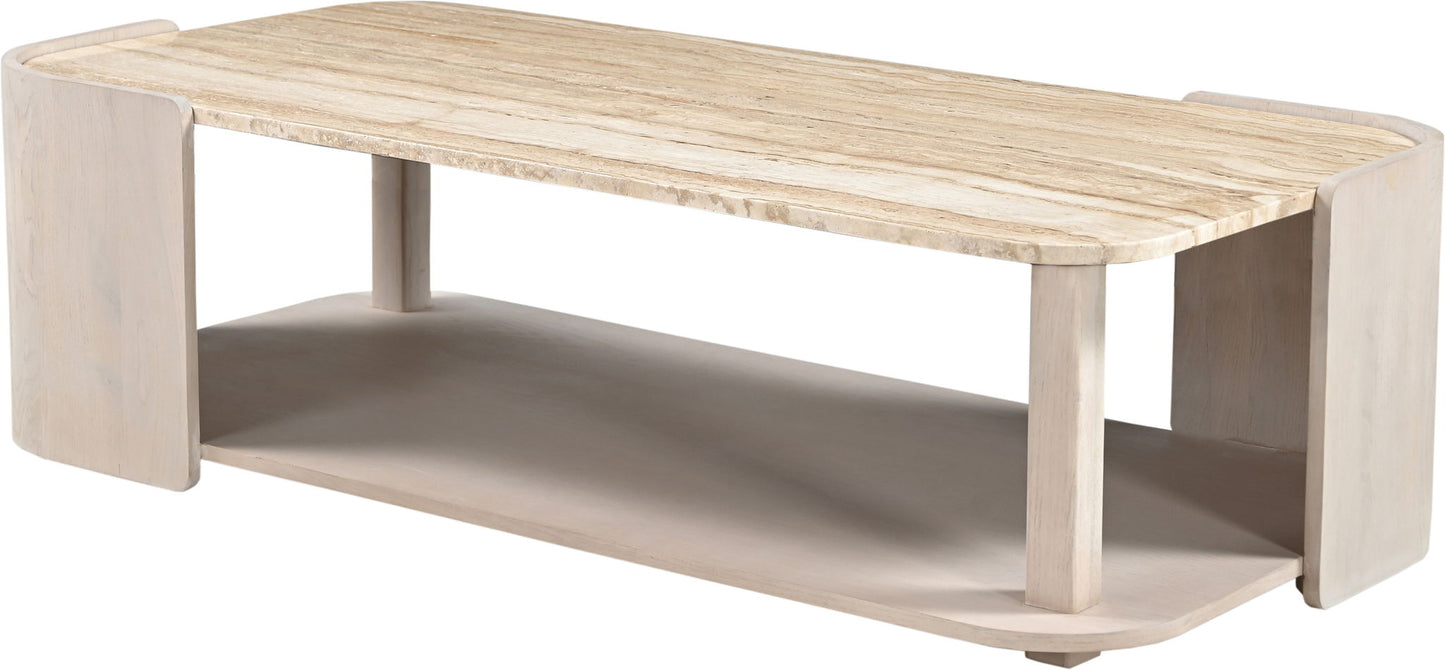 Calabria - Marble And Oak Wood Table
