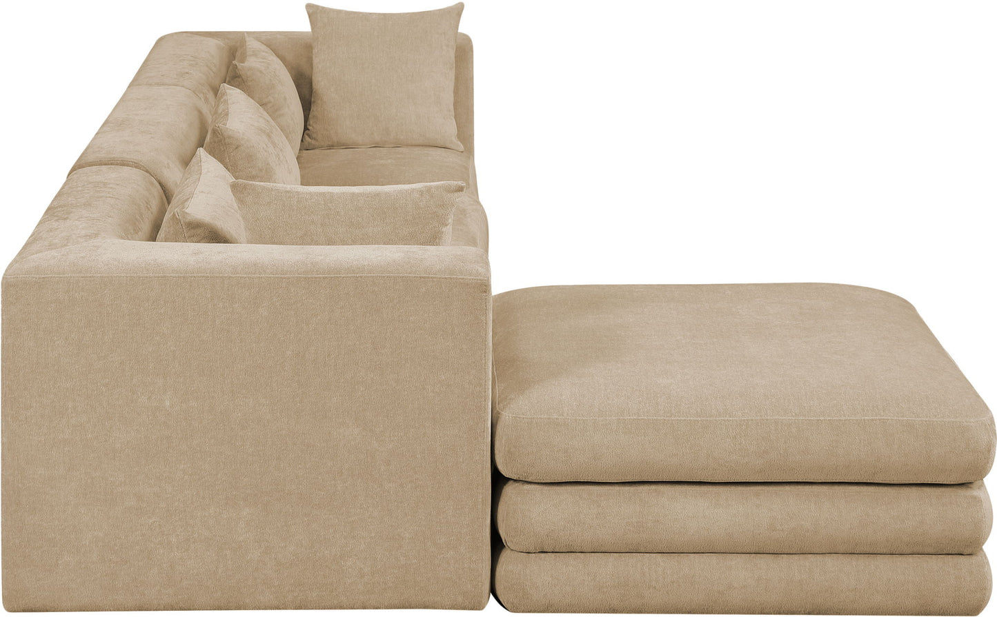 Stellar - 4 Piece Upholstered Modular Sectional