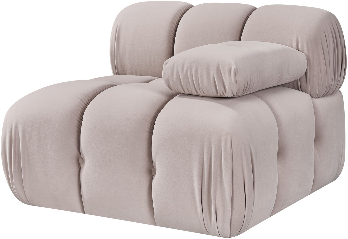 Orin - Velvet Performance Fabric Upholstered Modular Chair