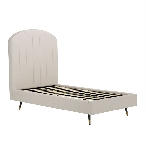Liraine - Arched Channel Upholstered Bed