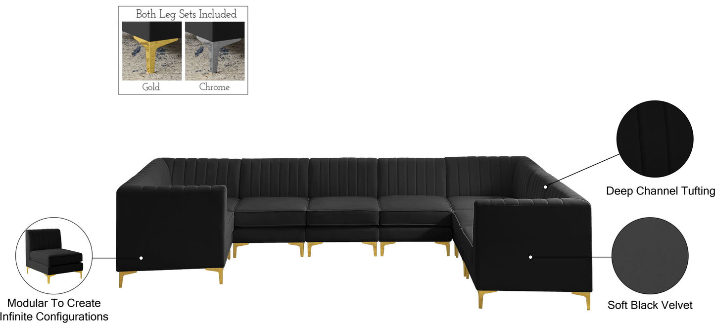 Alina - 8 Piece Modular U-Shaped Sectional