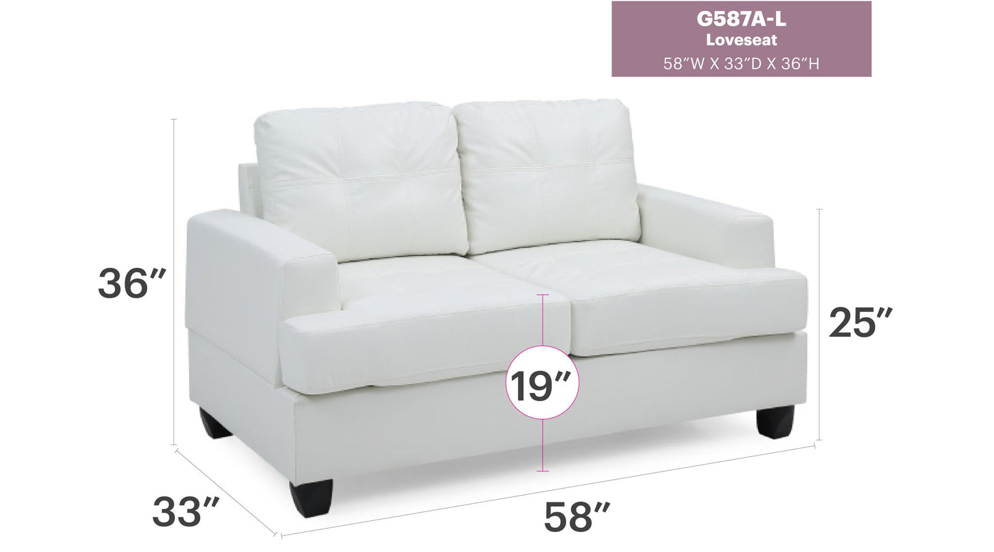 Glory Furniture - Sandridge - Loveseat