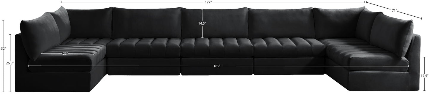 Jacob - Modular U-Shaped Sectional 7 Piece