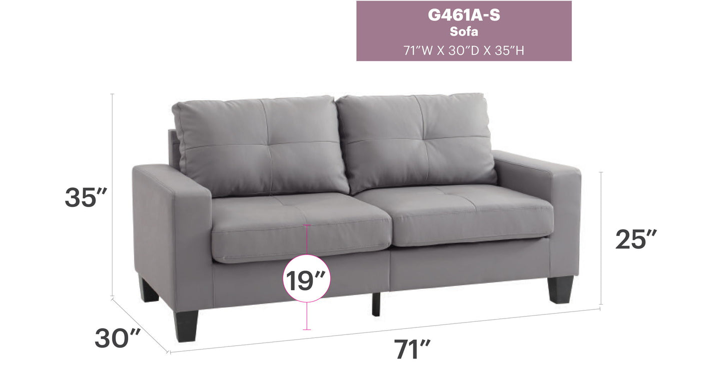 Glory Furniture - Newbury - Fabric Sofa