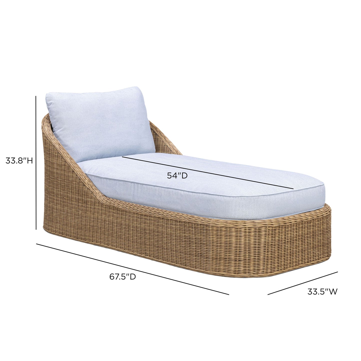 Axel - Boucle Outdoor Lounge Chair