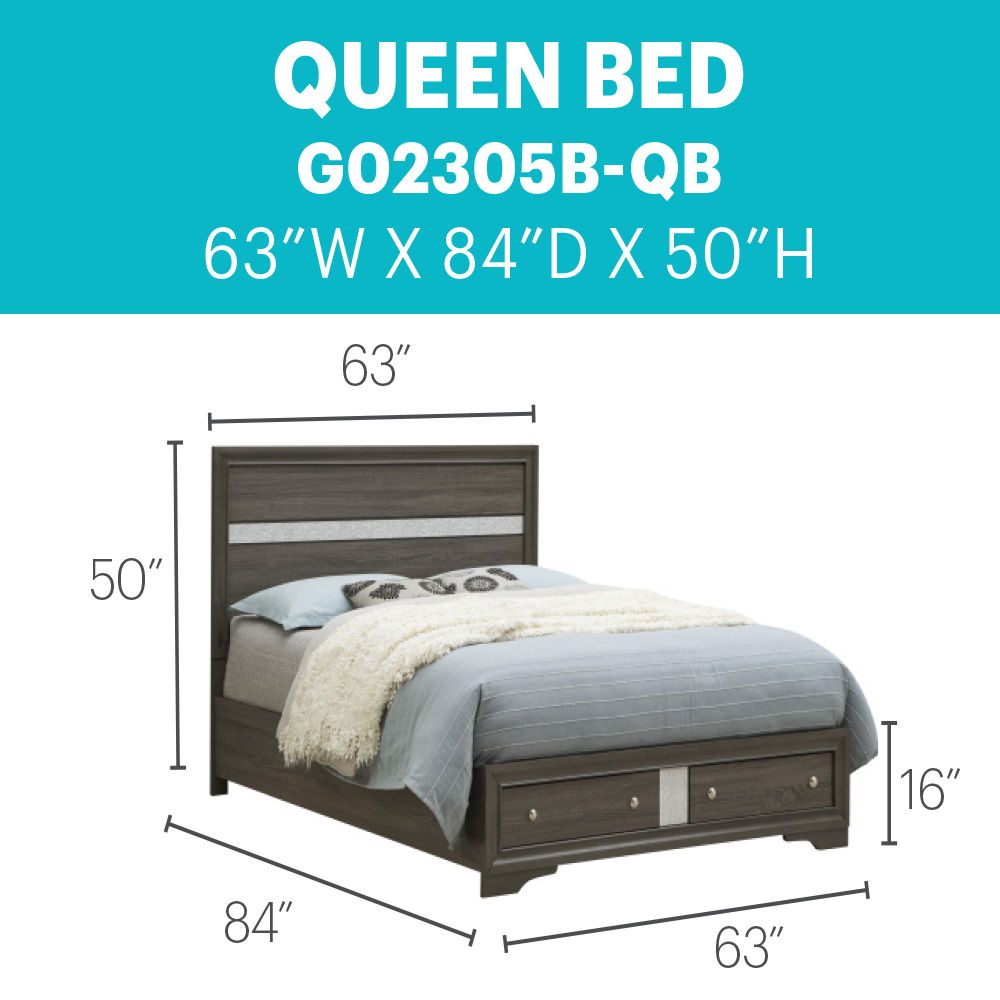 Glory Furniture - Madrid - Bed