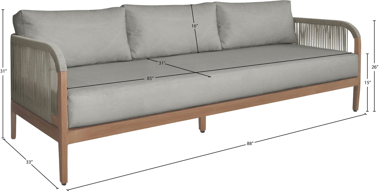 Maui - Water Resistant Outdoor Patio Sofa