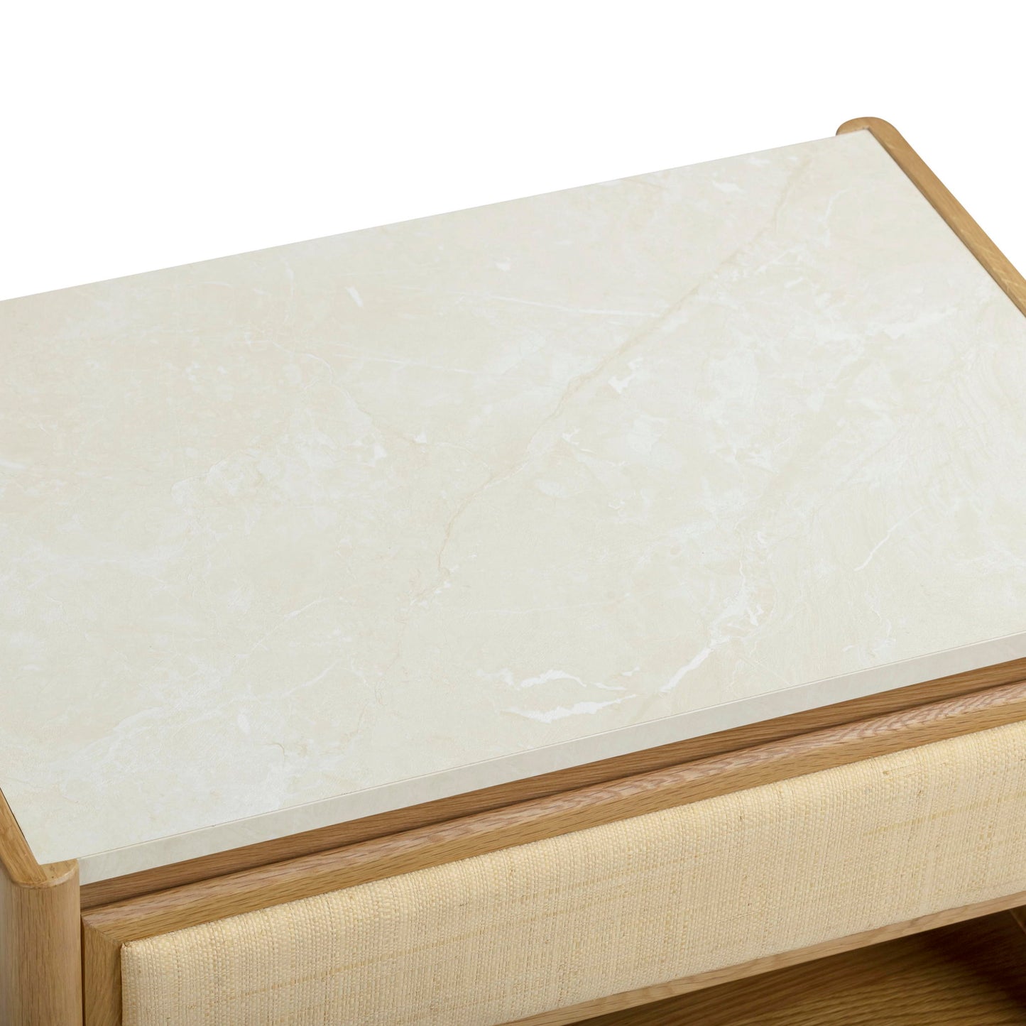 Paige - 2-Drawer Nightstand - Natural Oak