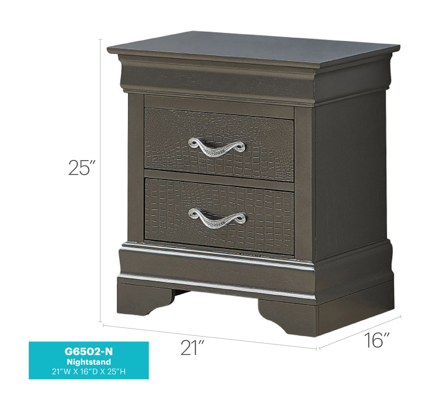 Glory Furniture - Lorana - Nightstand