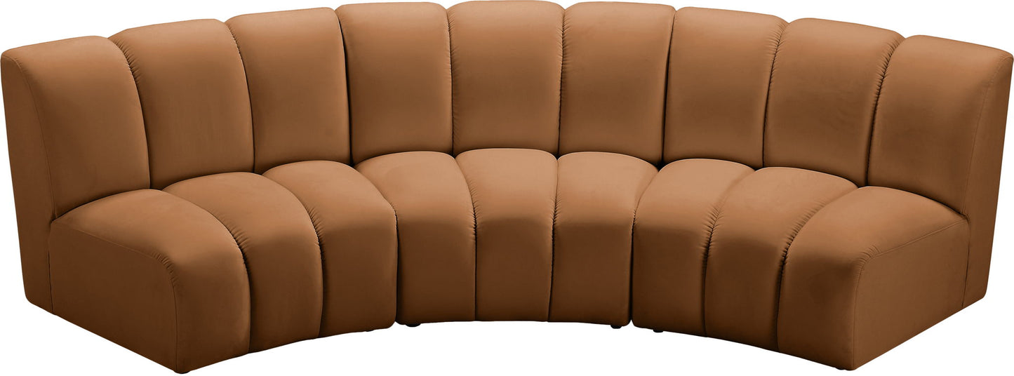 Infinity - 3 Piece Modular Sectional - Saddle