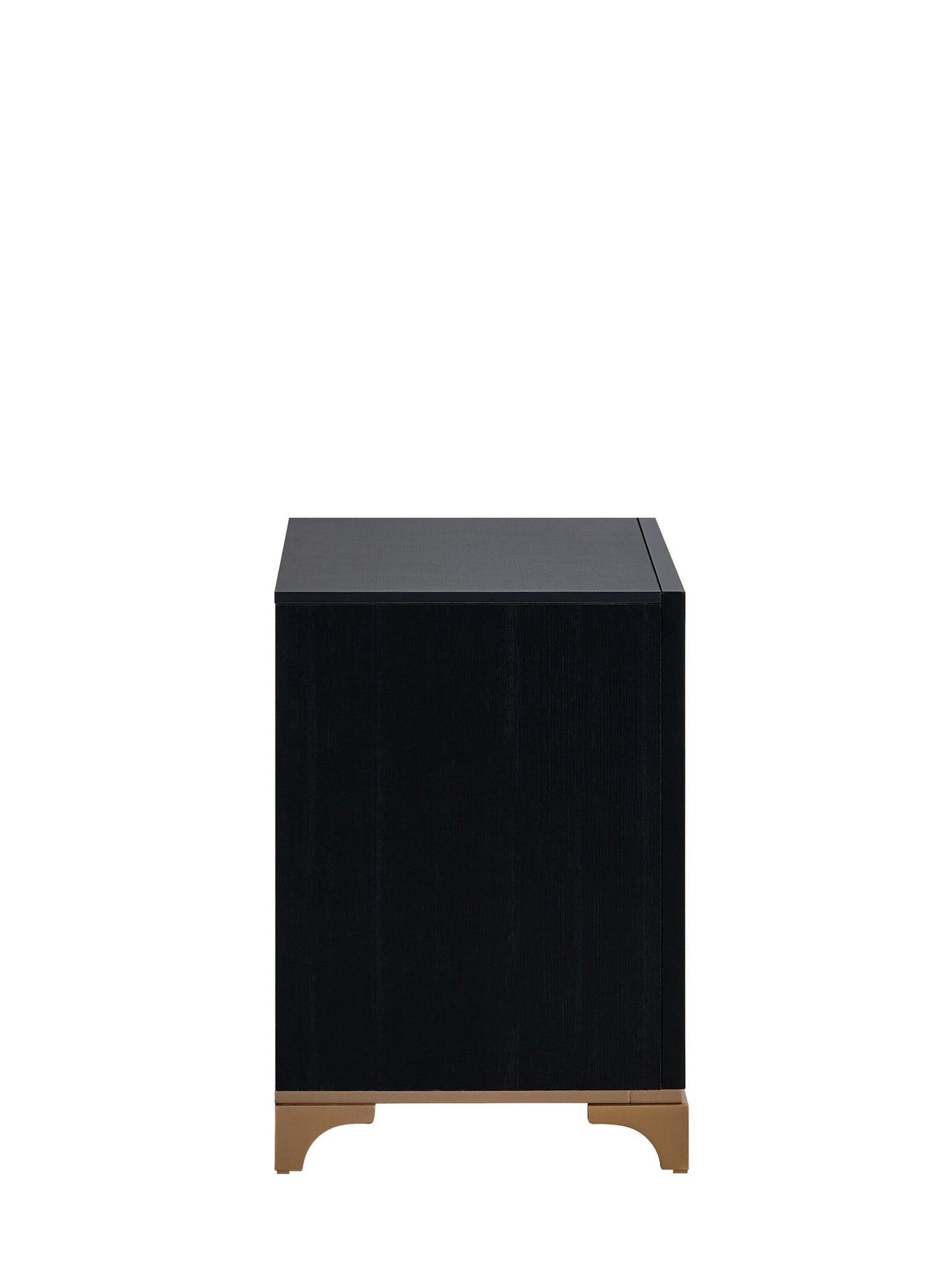 Kramer - Nightstand - Black / Gold