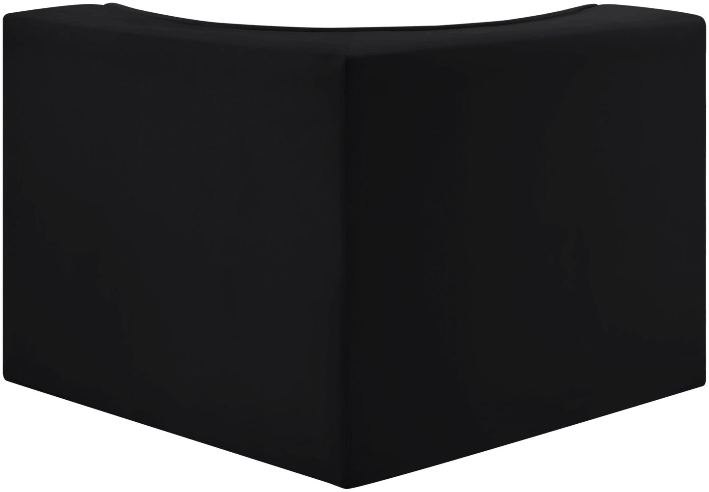 Rummi - Velvet Performance Fabric Upholstered Modular Corner Chair