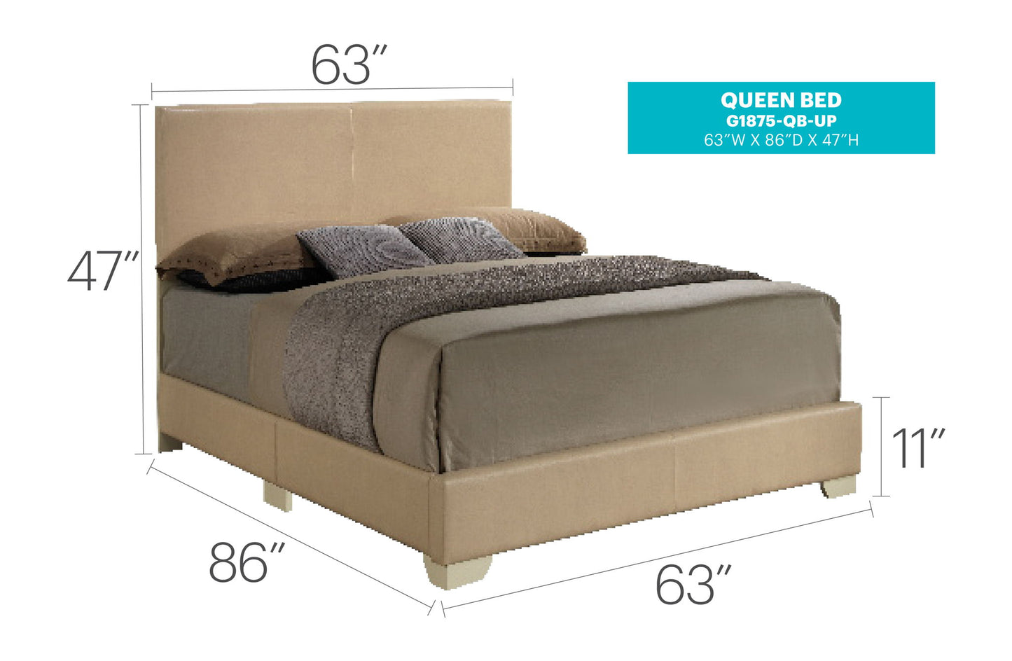 Glory Furniture - Aaron - Bed