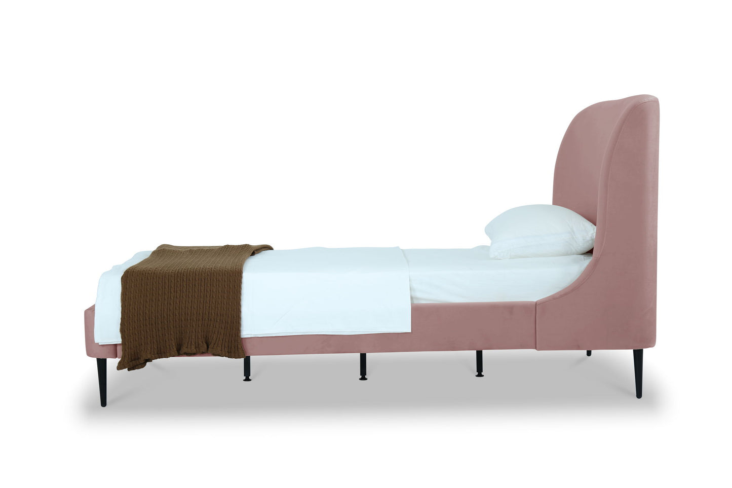 Manhattan Heather - Bed With Black Legs