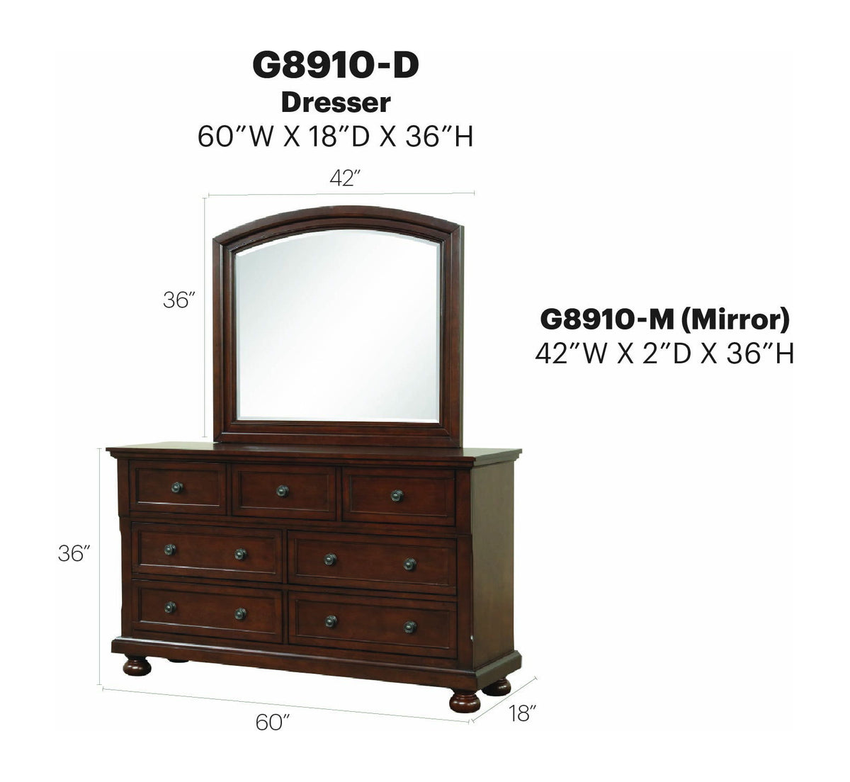 Glory Furniture - Meade - Dresser
