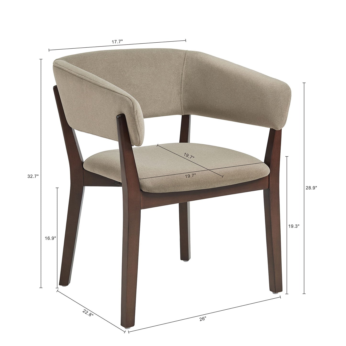 Manhattan Blake - Dining Armchair