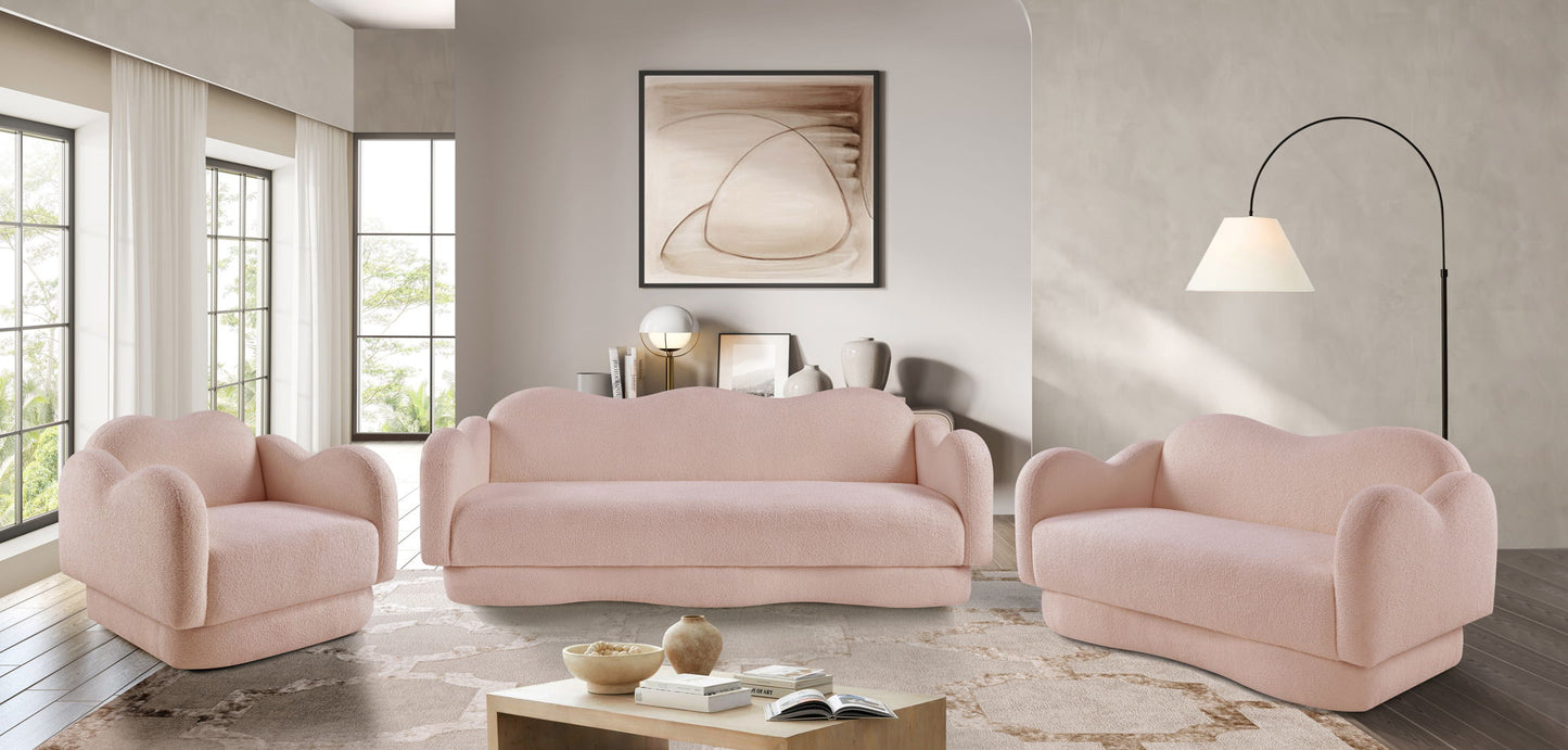 Bloom - Teddy Fabric Loveseat
