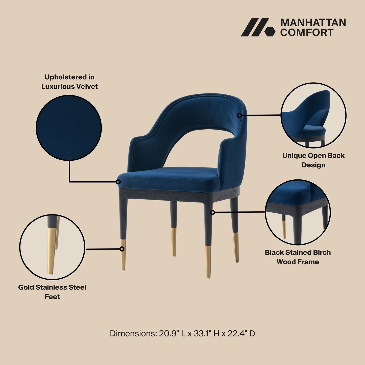 Manhattan Carrington - Armchair