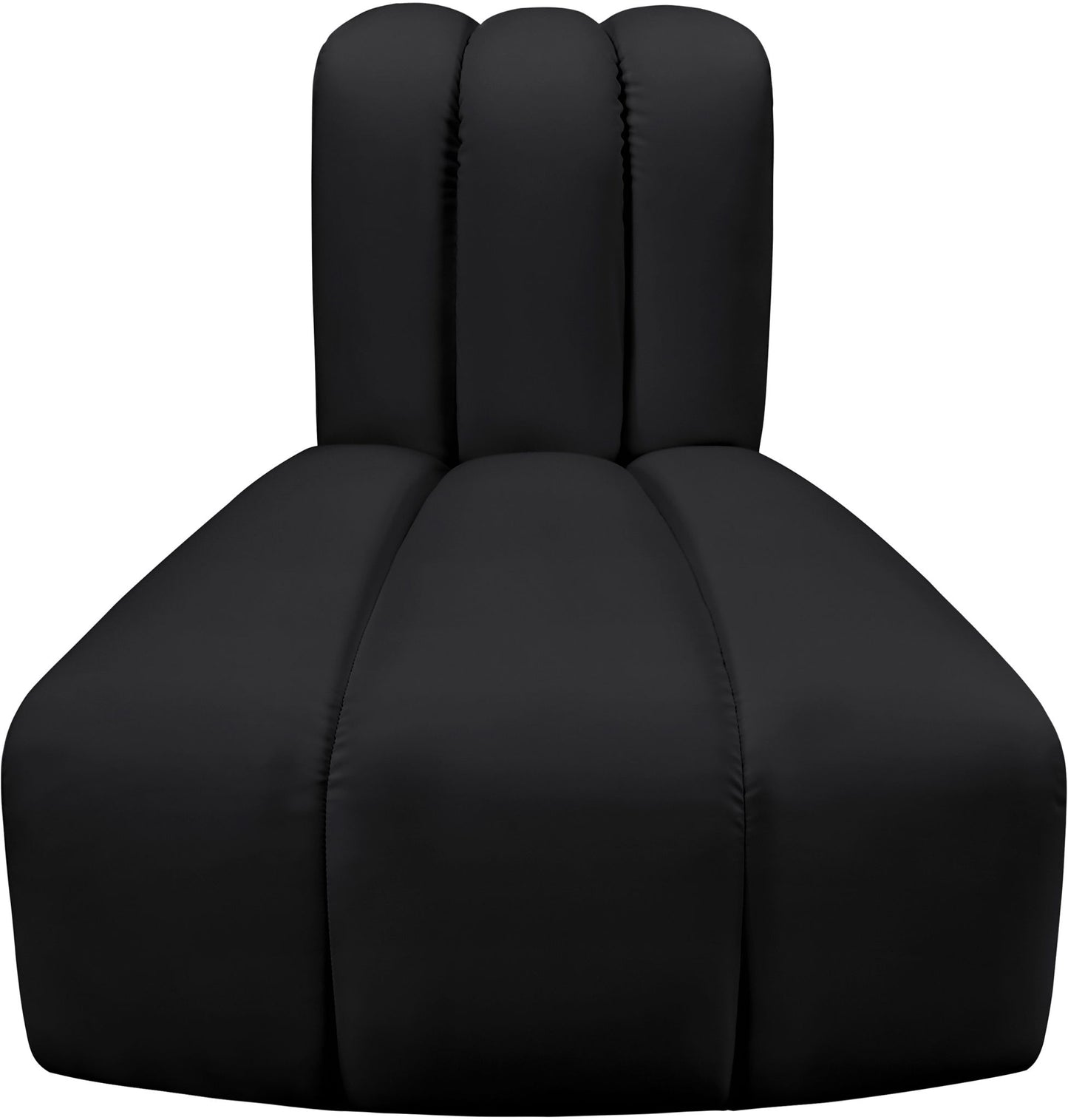 Arc - Faux Leather Reverse Corner Chair