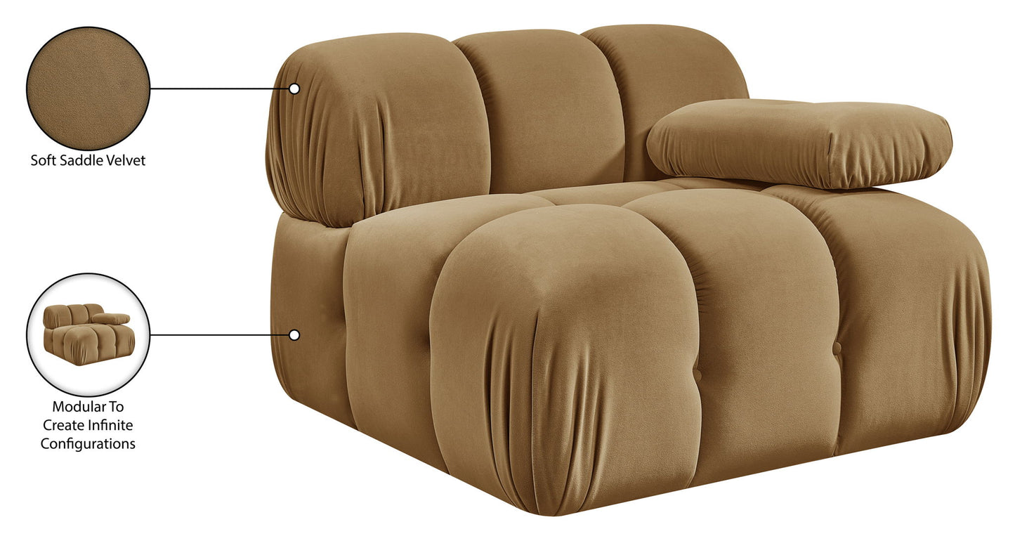 Orin - Velvet Performance Fabric Upholstered Modular Chair