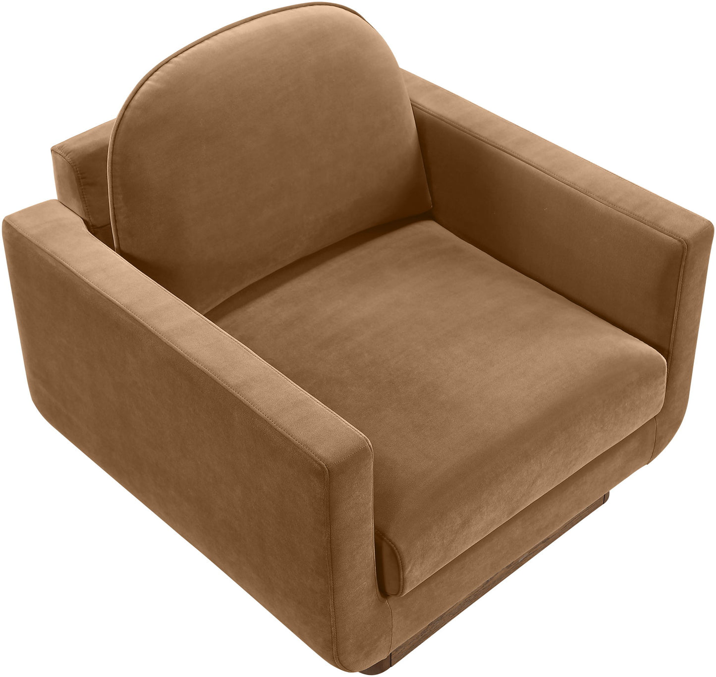 Diviento - Velvet Performance Fabric Upholstered Accent Chair