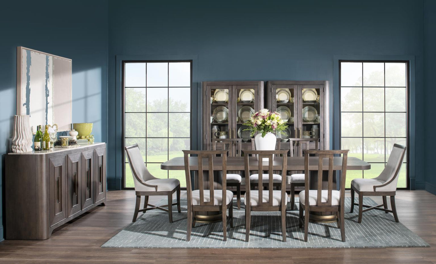 Lancia - Display Cabinet - Charred Oak