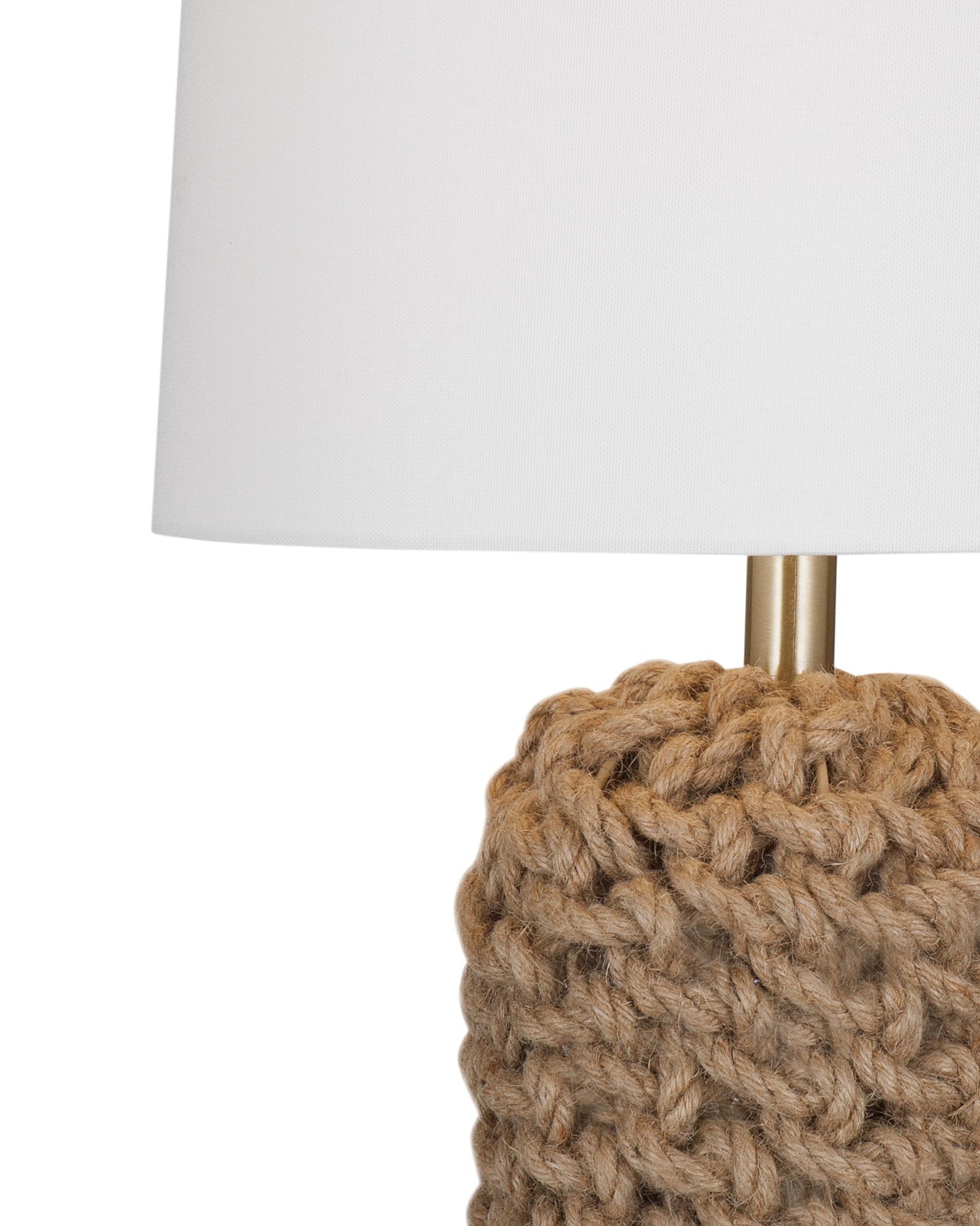 Amur - Table Lamp - Brown / White