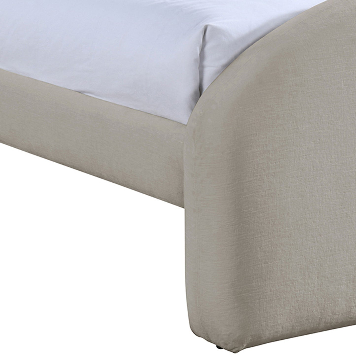 Andaz - Chenille Fabric Upholstered Bed