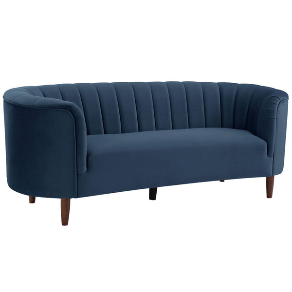 Millephri - Sofa - Blue Velvet