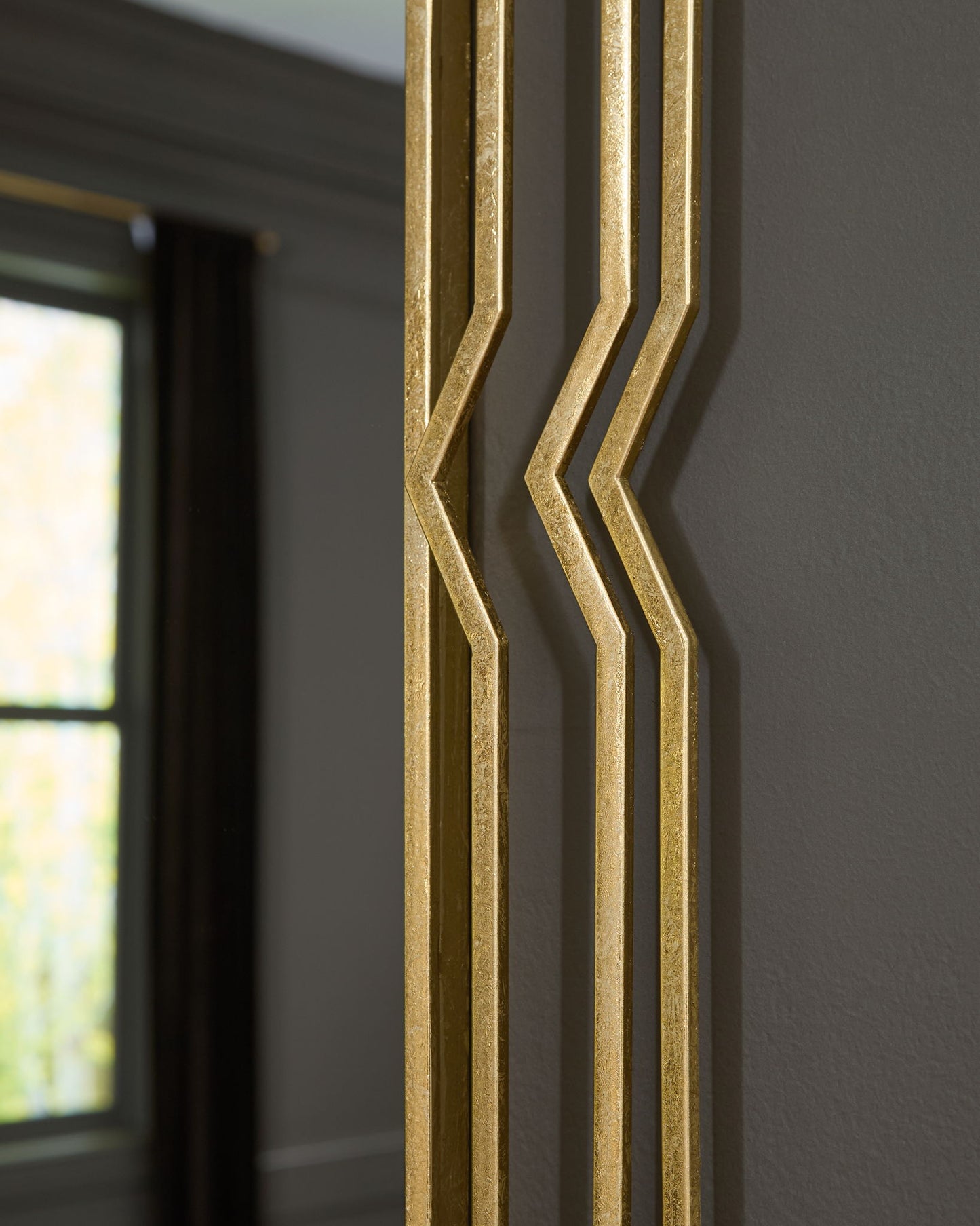 Claybrook - Accent Mirror - Gold Finish