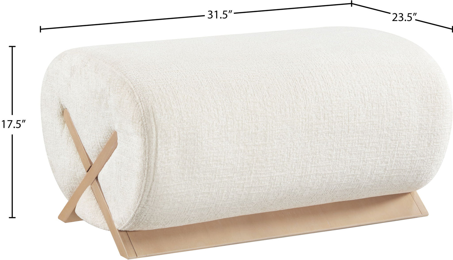 Akira - Fabric Ottoman