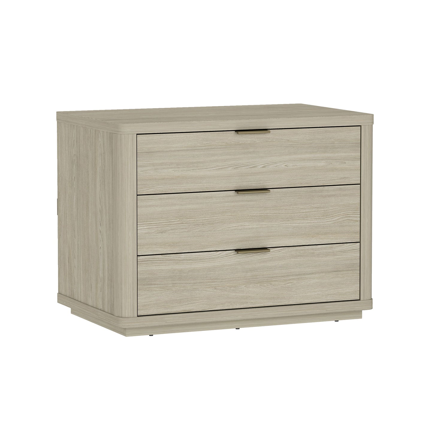 Manhattan Evelyn - 3-Drawer Wooden Nightstand