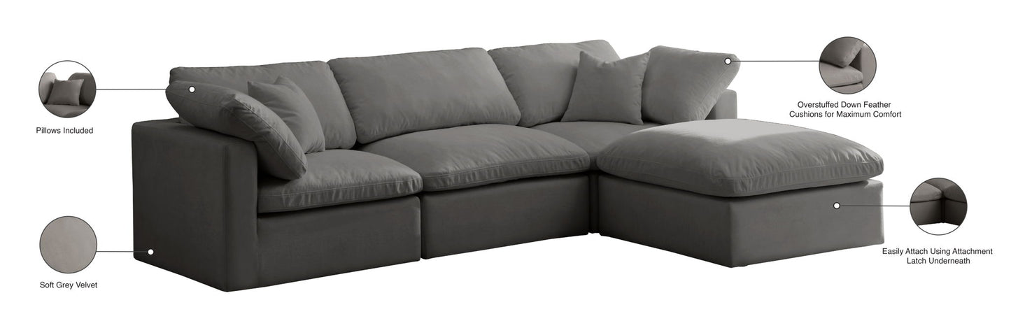 Plush - 4 Piece Modular Sectional