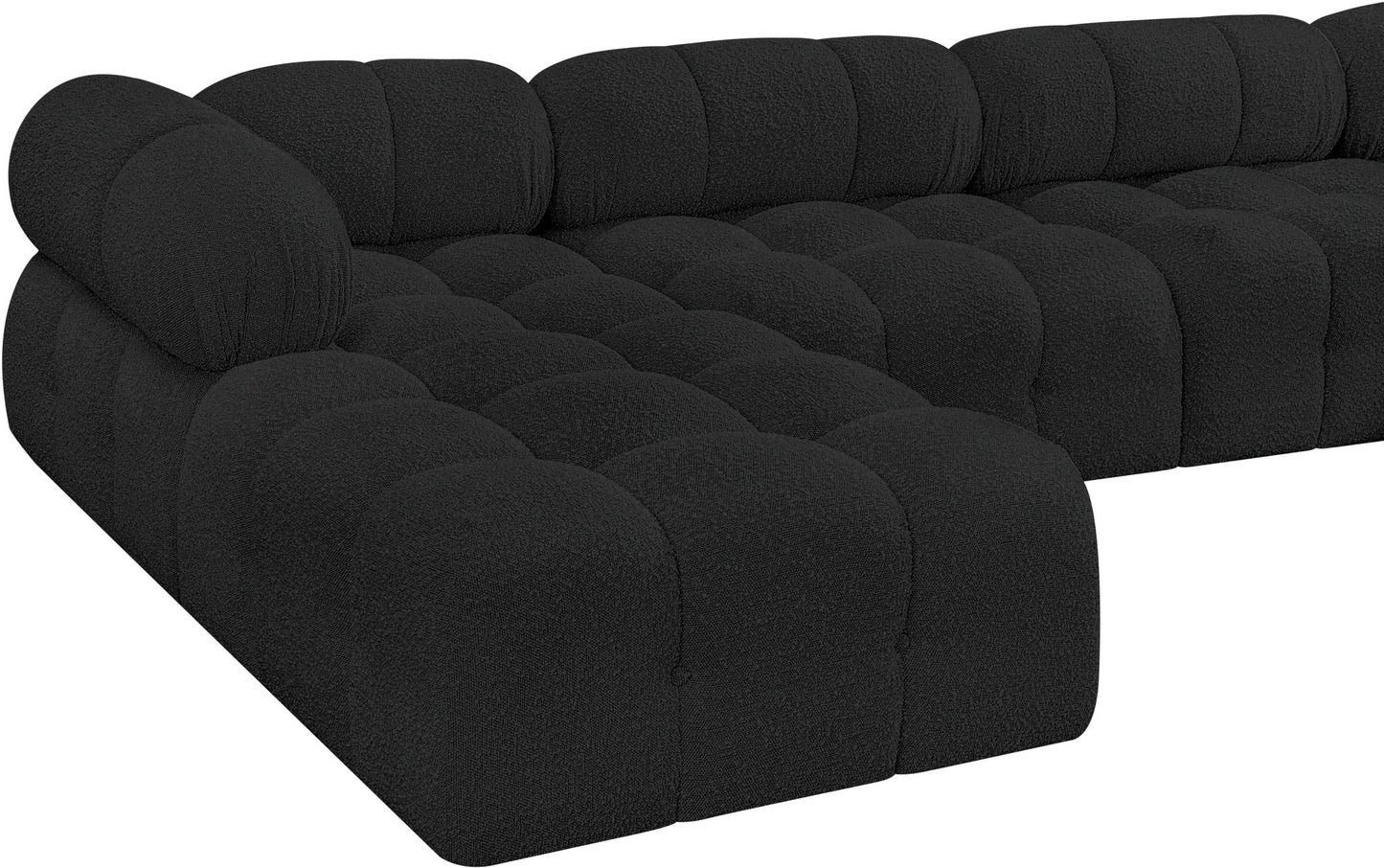 Ames - 4 Piece Fabric Modular Sectional