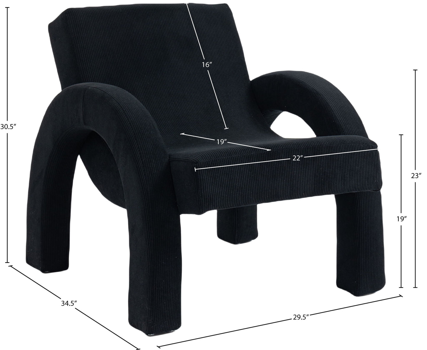 Corduroy - Accent Chair