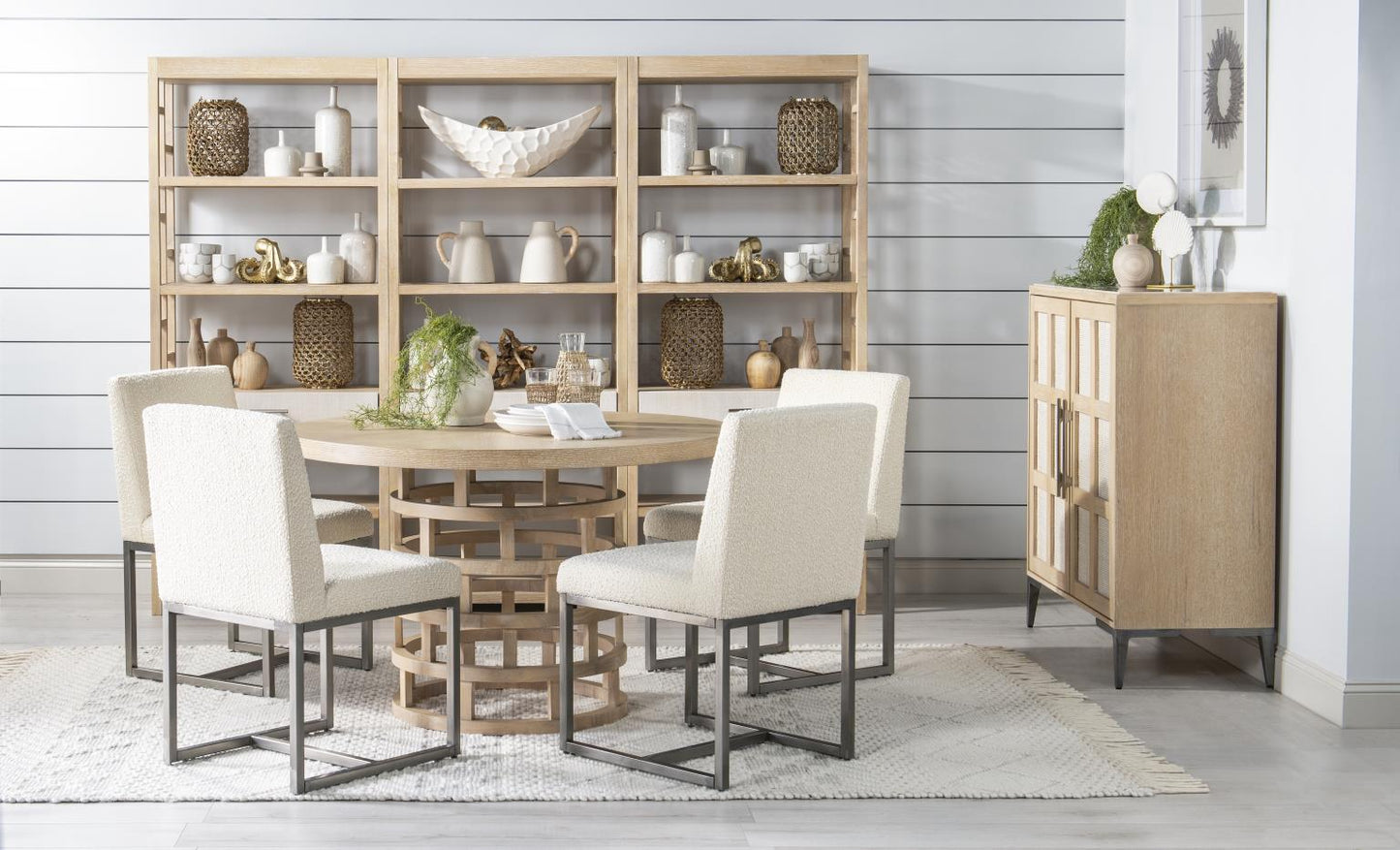 Biscayne - Upholstered Side Chair (Set of 2) - Beige