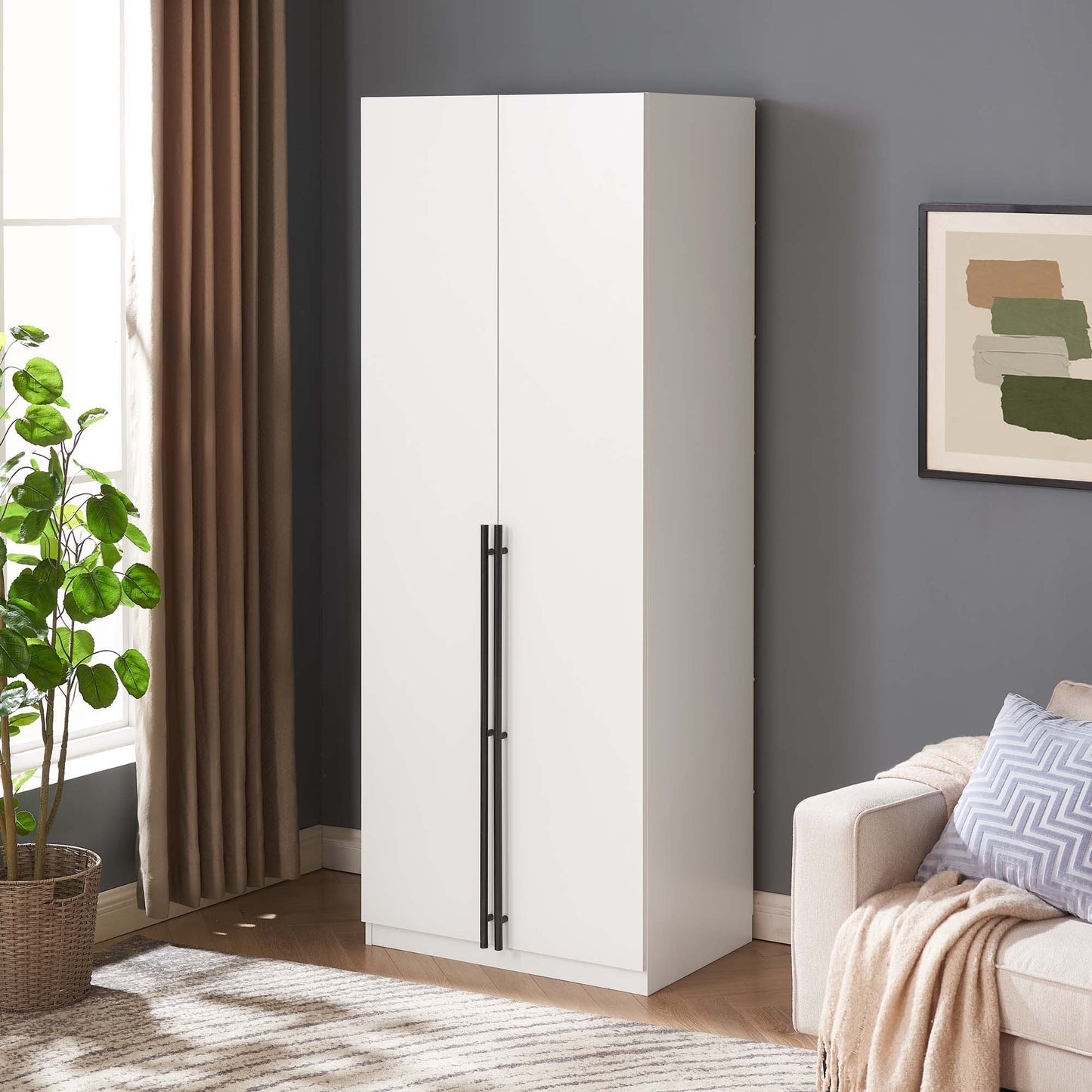 Manhattan Lee - Wooden Wardrobe Closet